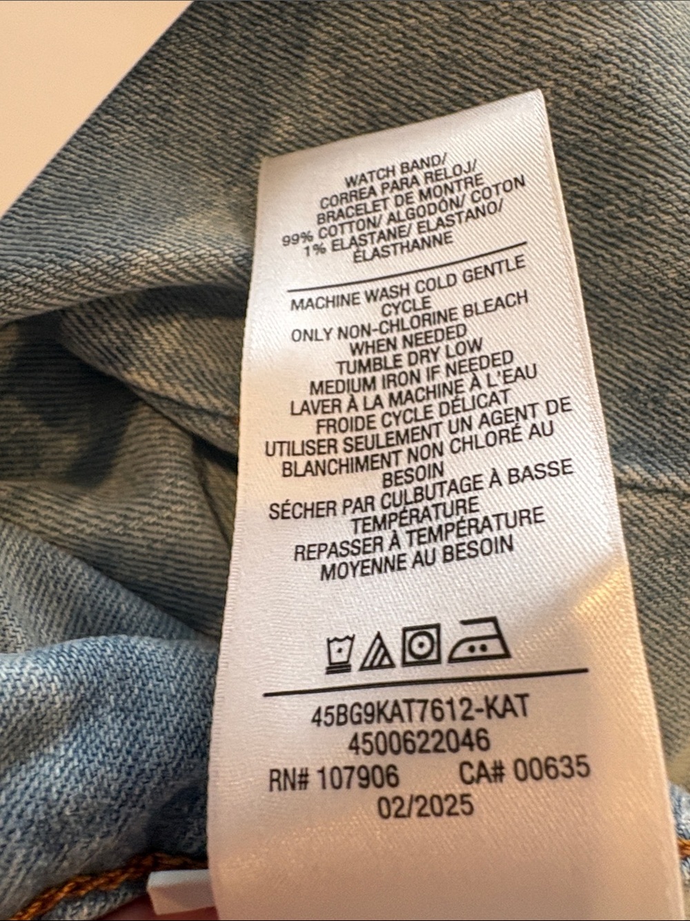 NWT Hudson Jolene Wide Leg Kate Wash Jeans Raw Hem Distressed Size 30/32 - Picture 14 of 14